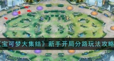 宝可梦大集结新手开局分路玩法是什么