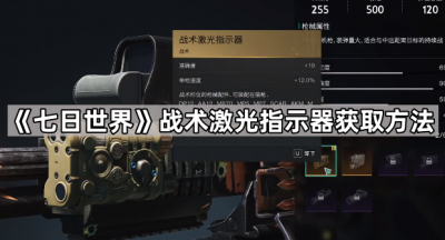 《七日世界》战术激光指示器获取方法