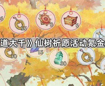 《寻道大千》仙树祈愿活动氪金攻略