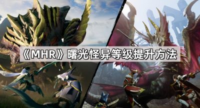 《MHR》曙光怪异等级提升方法