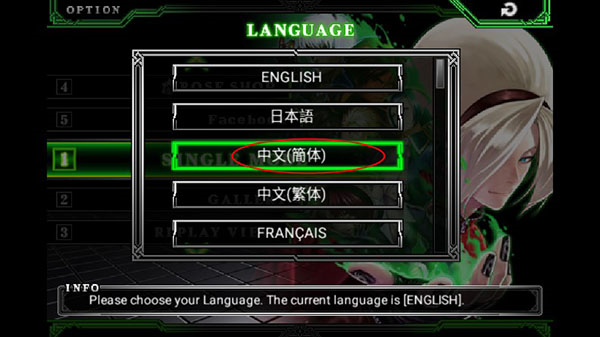 拳皇2012如何设置中文图片3