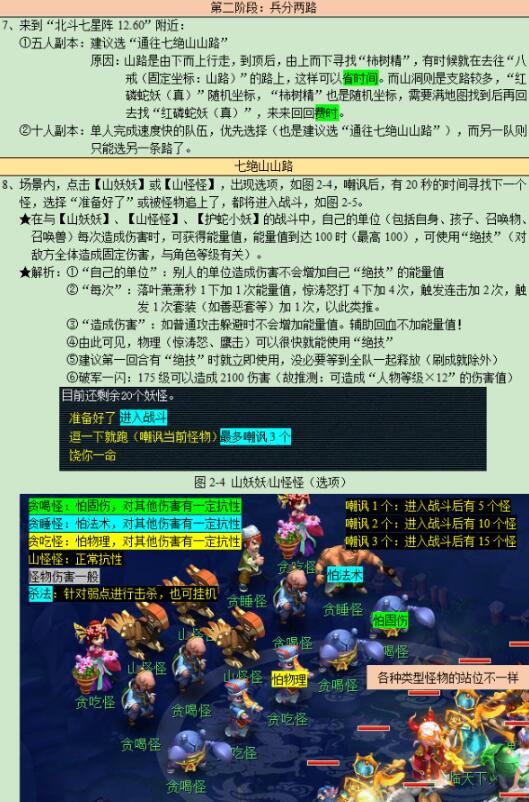《梦幻西游》七绝山副本打法攻略