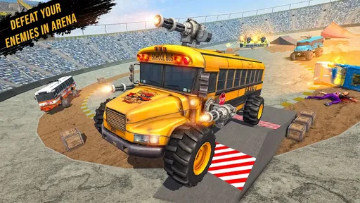 怪兽巴士德比毁灭(Monster Bus Derby Destruction 2020)
