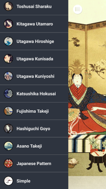 浮世绘壁纸高清全屏主题(Ukiyo-e)