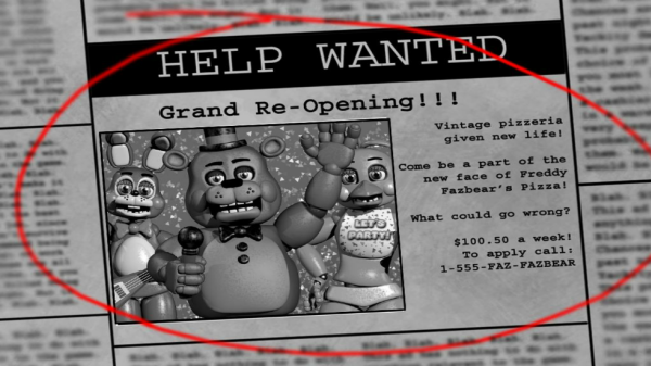 玩具熊的午夜后宫2游戏(Five Nights at Freddy)