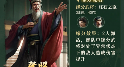 三国谋定天下s8张昭怎么样?s8张昭深度解析
