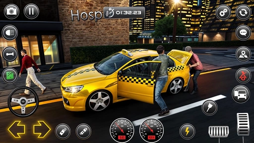 疯狂汽车出租车模拟器(Sports Car Taxi Simulator)