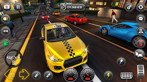 疯狂汽车出租车模拟器(Sports Car Taxi Simulator)